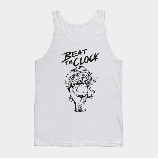 Beat the Clock Tank Top by Digster